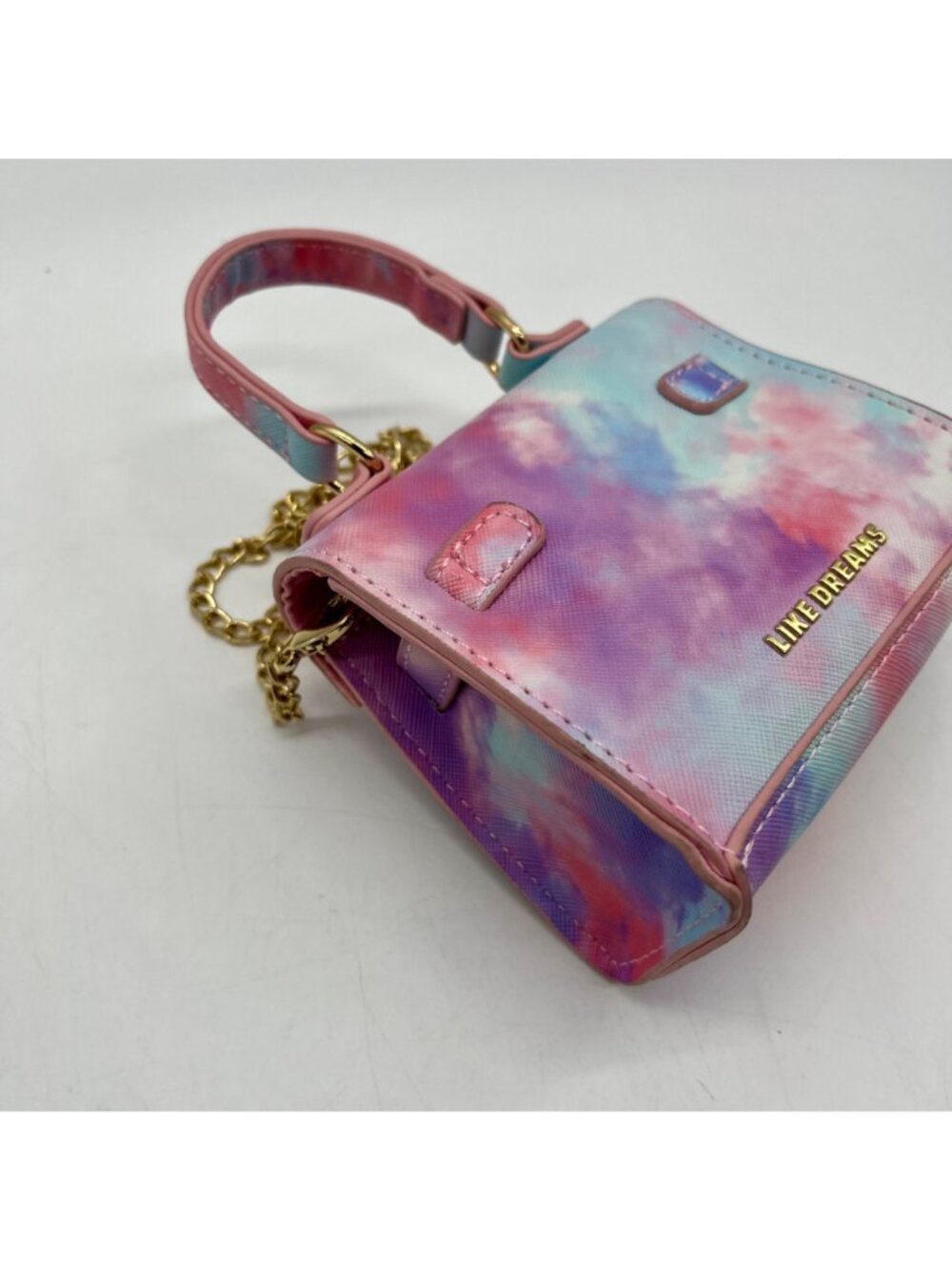 Like Dreams Multicolored Faux Leather Mini Tote Bag - Picture 9 of 10